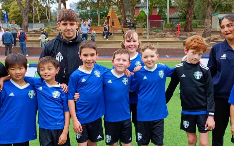 Group training session at NEXTGEN Football Academy